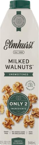 ELMHURST Unsweetened Walnut Milk, 32 FZ