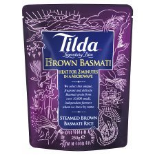 Tilda Brown Basmati Rice 250G