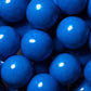Bayside Candy 1" Large Gumballs - Colored Gumball Collection - Gumball Machine - Shimmer And Solid Colors (Blue Gumballs 1" Large, 2Lb)