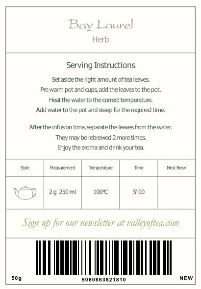 Bay Leaf Organic Herb Laurel - Whole Culinary Quality Leaf - Bay Leaves Organic Bay Leaves Whole Bay Laurel Leaves Bay Leaves Dr