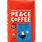 Peace Coffee French Roast (Peru Origin), Organic Fair Trade Dark Roast Coffee, Whole Bean 20 Oz. Bag
