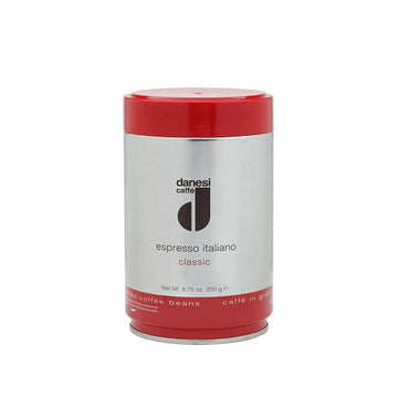 Danesi Caffe Italian Whole Coffee Beans - Espresso Coffee Beans And Medium Roast Whole Bean - Perfect For Espresso Machines, French Press, And Home Brewing - Classic (8.75 Oz)