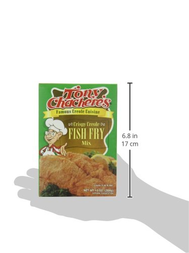 Tony Chachere'S Crispy Fish Fry, 10-Ounces Packages (Pack Of 12)