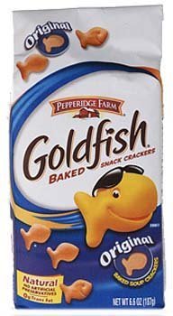 Pepperidge Farm Goldfish Original Baked Snack Crackers 6.6 Oz (Pack Of 6)