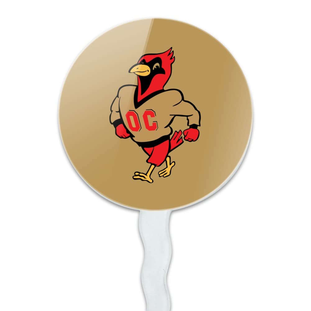 Otterbein University Secondary Logo Cupcake Picks Toppers Decoration Set Of 6