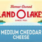 Land O Lakes Medium Cheddar Cheese Chunk, 8 oz block