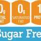 Krunchy Melts - Sugar Free Meringues - Chocolate Flavor - 2 Oz Tub