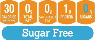 Krunchy Melts - Sugar Free Meringues - Chocolate Flavor - 2 Oz Tub