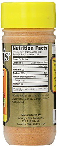Johnny's Chicken and Pork Seasoning, 4.75 Ounce (Pack of 2)