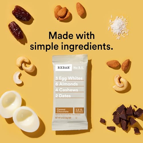 Rxbar - Protein Bar Coconut Chocolate - Case Of 6 - 5/1.83Oz