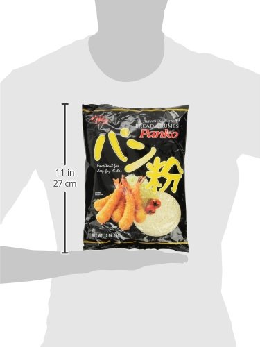 JFC Panko Bread Crumbs, 12-Ounce Packages (Pack of 6)