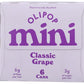 OLIPOP Minis Prebiotic Soda Pop  Classic G  Pantry Pack Packed with Prebiotics  Fiber  and Botanicals  Gluten Free  Vegan  GMO Free  7.5oz (6-Cans)