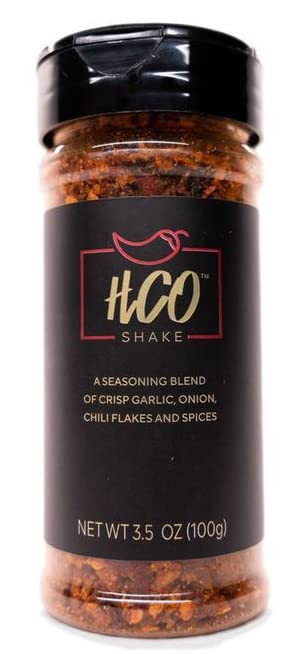Hco Shake By Hot Crispy Oil | Say Good-Bye To Boring Red Pepper Flakes! An All-Purpose Seasoning Blend Of Crisp Garlic, Onion, C