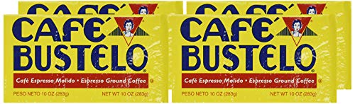 Caf   Bustelo Coffee, Espresso Ground Coffee Brick, 10 Ounces, 4 Count