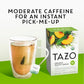 TAZO Organic Peachy Green Tea Bags, Green & Black Tea Blend with Sweet Peach Flavor, Caffeinated Tea, 120 Total Bags (20ct - Pac