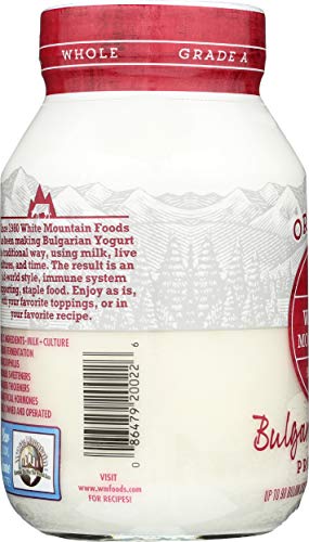 White Mountain, Organic Whole Milk Bulgarian Yogurt, 32 oz
