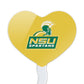 GRAPHICS & MORE Cupcake Picks Set of 6, Heart Decoration, Acrylic, Norfolk State University, One Size, Model CUPCAKE.HEART.CLCNOR.Z008407
