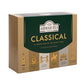 Ahmad Tea Black Tea, Classic Selection Pack Teabags, 60 Foil Teabags - Caffeinated, Decaffeinated, & Sugar-Free