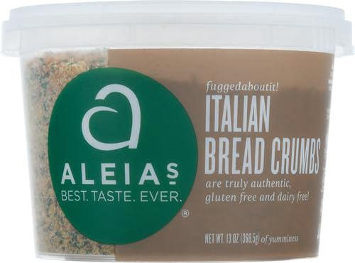 Aleias Gluten-Free Italian Bread Crumb, 13 Ounce -- 12 Per Case.