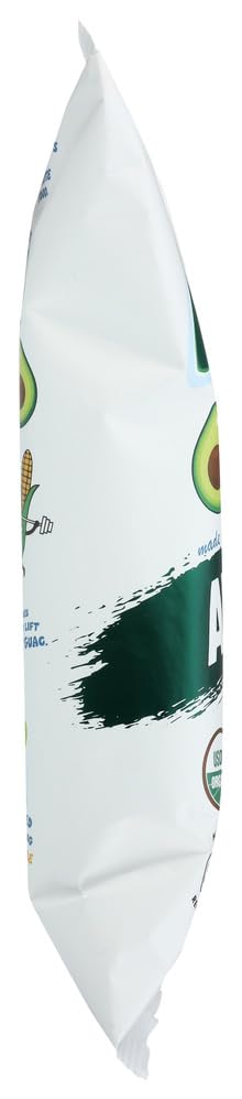 ZackS Mighty Organic Avocado Oil Tortilla Chips - Sea Salt  7.5 Oz