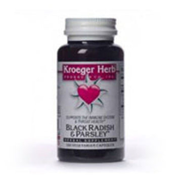 Kroeger Herb Black Radish & Parsley 100 Cap3