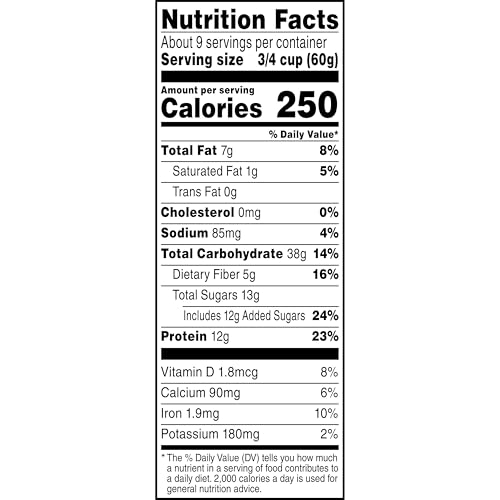 Quaker Chocolate Protein Granola, 18 Oz