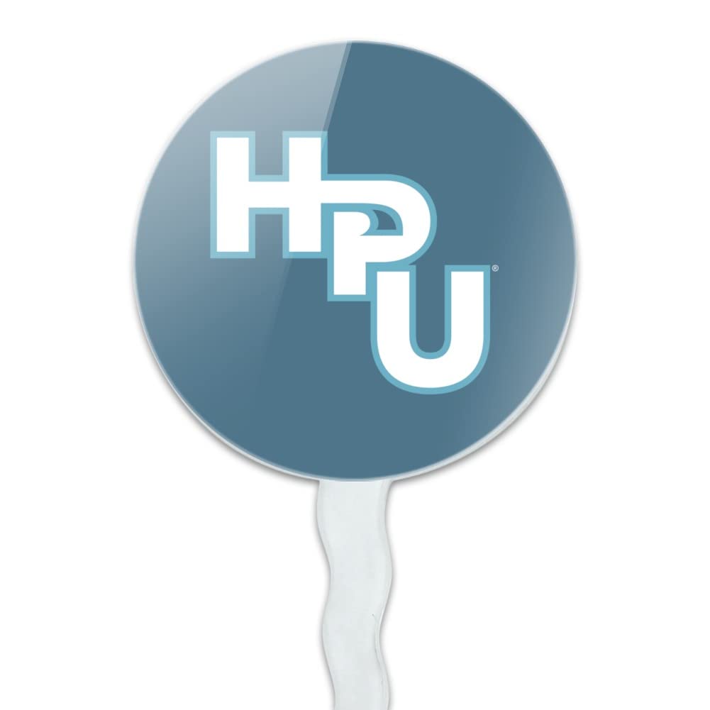 Hawaii Pacific University Secondary Logo Cupcake Picks Toppers Decoration Set Of 6