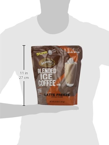 DaVinci Gourmet Iced Coffee Latte Mix, 3 Pound Pack, Model 20501646