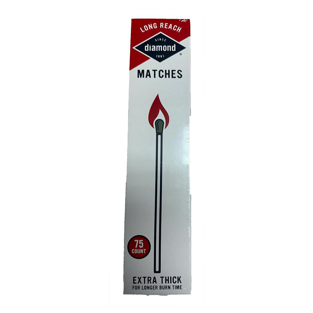 Diamond Long Reach Matches 75 Count