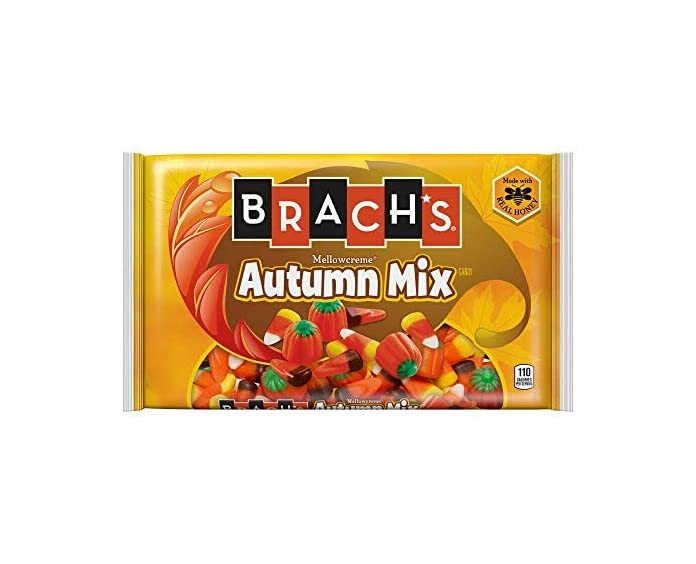 Autumn Mix; Candy Corn, Mellowcreme Pumpkin & Indian Corn 2 Pack | Made With Real Honey | Harvest Halloween Thanksgiving Autumn