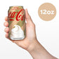 Coca-Cola Holiday Creamy Vanilla Fridge Pack Cans  12 fl oz  12 Pack
