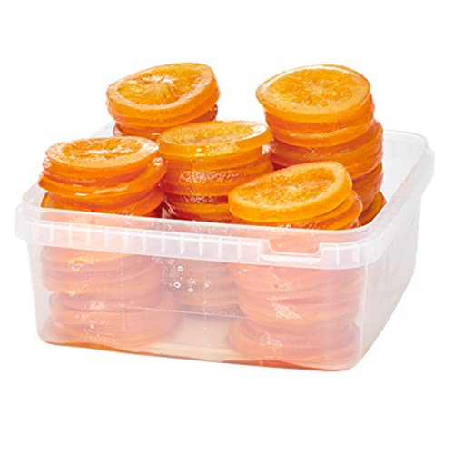 Amifruit Candied Orange Slices, 2.2 Lb. Ready To Eat Orange Slices Slowly Candied In Sugar Syrup, Gluten Free, Gmo Free, Trans F