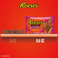 REESES Milk Chocolate Peanut Butter Snack Size, Valentine Candy Bag, 9.6 oz