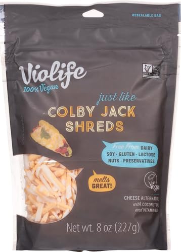 VIOlife Just Like Colby Jack Shreds, 8 Oz Bag, 8 Oz