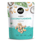 Elan Organic Coconut Cashews, 5.6 Oz, Non-Gmo, Gluten-Free, Vegan, Kosher, Glazed Nuts (Roasted Cashews, Coconut Milk Powder, Himalayan Pink Salt), Superfood Infused Nuts