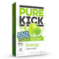The Jel Sert Company Pure Kick Singles To Go Energy Drink Mix, Jolly Rancher Green Apple, 6 Sticks per Box, 0.76 Ounce (Pack of 6)