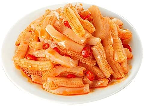 (2023 New Released!) Chinese Snacks Konjac Spicy Strips Sticks, 20 Packs Inside Box, Weilong Chinese Snack Food, Hot Strips, Lat