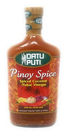 Datu Puti Pinoy Sauce Spiced Coconut (Tuba) Vinegar, Net Wt 12.68Fl. Oz (375Ml)