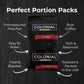 Colonial Coffee Packets  Pre Ground Coffee Packs  High Caffeine Blend  Medium - Dark Roast  Bulk Single Pot Bags for Drip Coffee Makers  (2.5 oz Bags  Pack of 100)