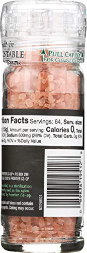 FRONTIER Pink Himilayan Salt Grinder, 3.38 OZ