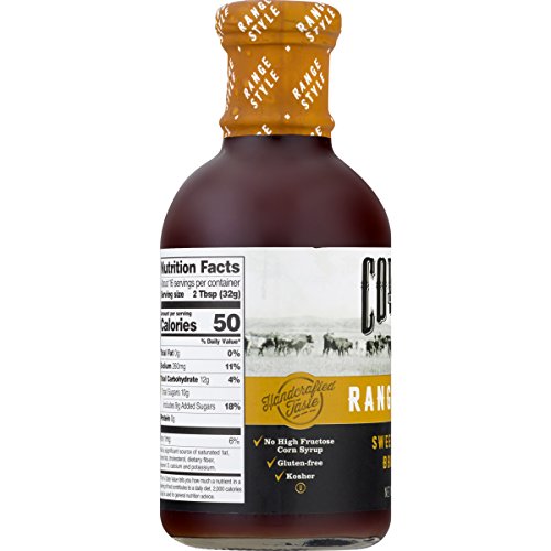 Duraflame 83601 Cowboy Range Style Bbq Sauce, 18 Oz, No Color