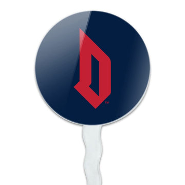 Duquesne University Primary Logo Cupcake Picks Toppers Decoration Set Of 6