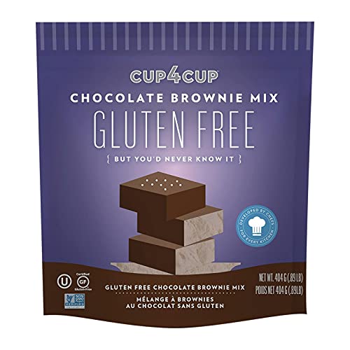 CUP4CUP GLUTE BROWNIE MIX,CHOCOLATE,GF - 14.25 OZ - CS x66
