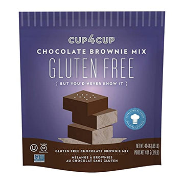 CUP4CUP GLUTE BROWNIE MIX,CHOCOLATE,GF - 14.25 OZ - CS x66