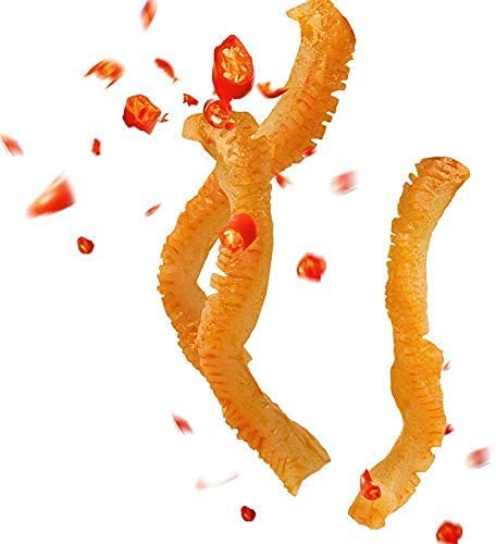 (2023 New Released!) Chinese Snacks Konjac Spicy Strips Sticks, 20 Packs Inside Box, Weilong Chinese Snack Food, Hot Strips, Lat