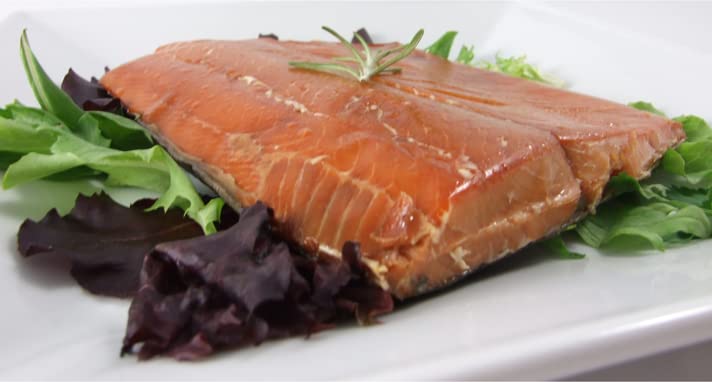 Alaska Smokehouse Smoked Salmon Fillet Gift Box, 8 Oz, 8 Ounce (Pack of 1)