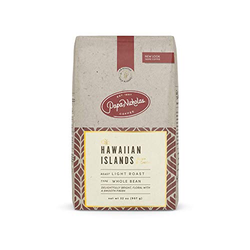 Papanicholas Coffee Whole Bean Coffee, Hawaiian Islands Blend, 2 Pound (Rfpr81240)