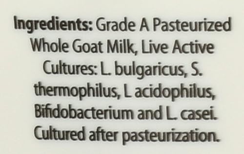 Sierra Nevada Cheese Plain Goats Milk Yogurt, 24 Oz