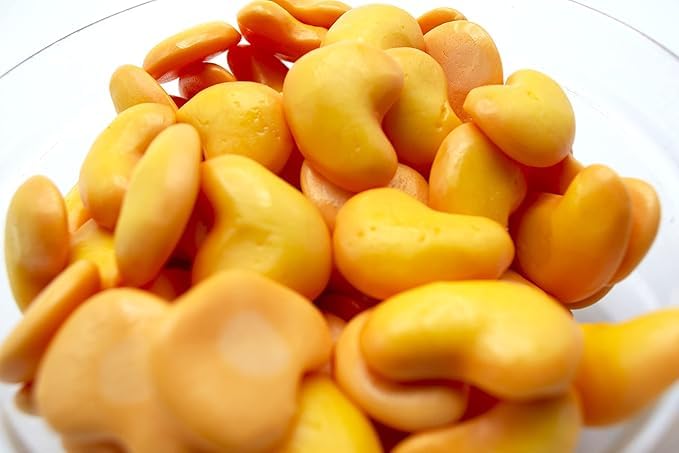KLUB BULK Gummy Filled Spicy Mangos - 1.5 lbs Chewy   for Snacks, Parties, Gifts - Sweet and Fiery Flavor