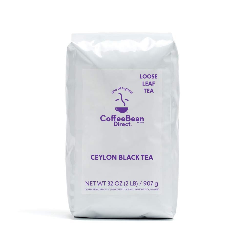 Coffee Bean Direct Ceylon Loose Leaf Tea, 32 Ounces, 2 Pound Bag, High Quality Tea